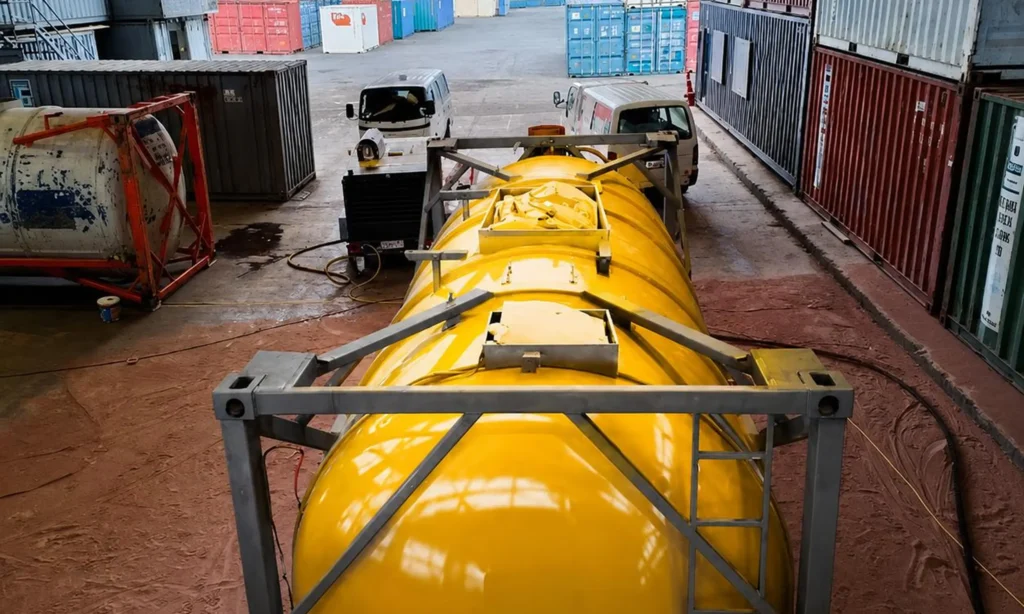 CSL Containers Plant and Equipment Blast and Recoat