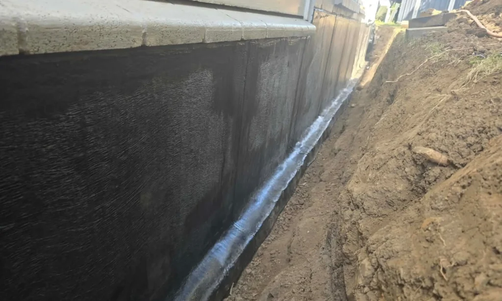 East Tamaki Residence Exterior Below-Ground Waterproofing