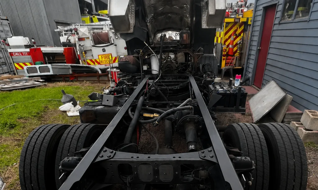 Fire Truck Blast and Protective Recoat
