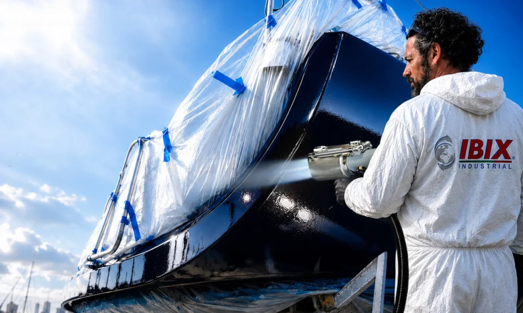 Gulf Harbour Marina Boat Hull Blasting and Recoating