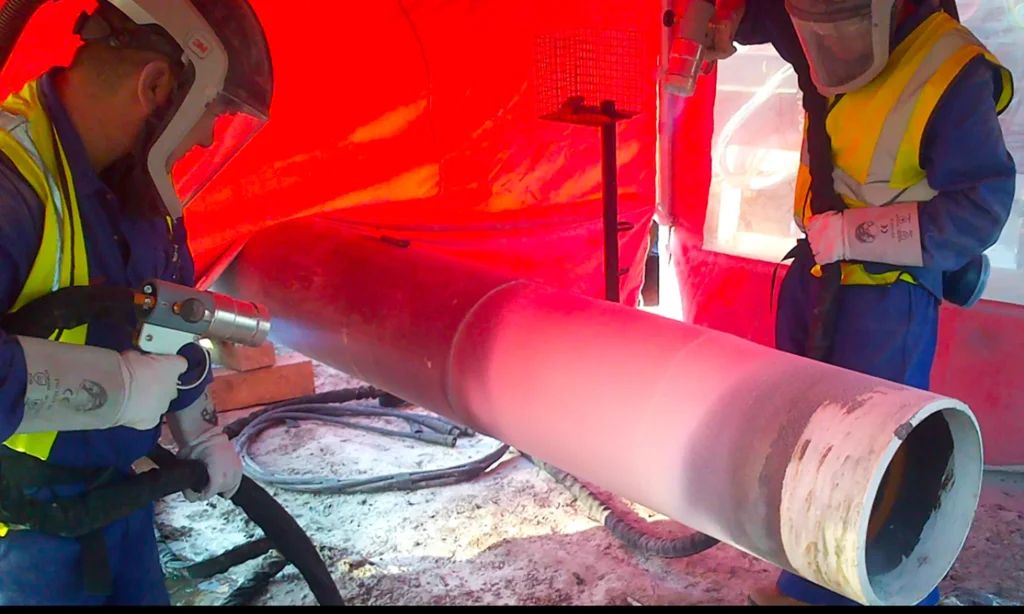 Steel Pipework Thermoplastic Coating